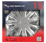 Amio Τασι 15" Hubcap Spark Ασημι -- Amio Σετ 4τεμ Σε Koyti 1204/am