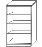 Συρταριέρα Ocola Φυσικό Χρώμα 60x40x80cm