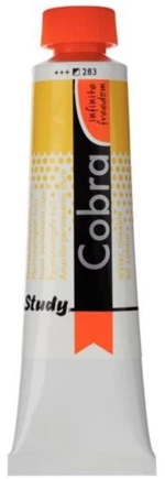 260917 Talens Cobra Study Water Mixable Oil 283 Perm. Yellow Light 40ml. (σετ 3 Τεμαχιων)