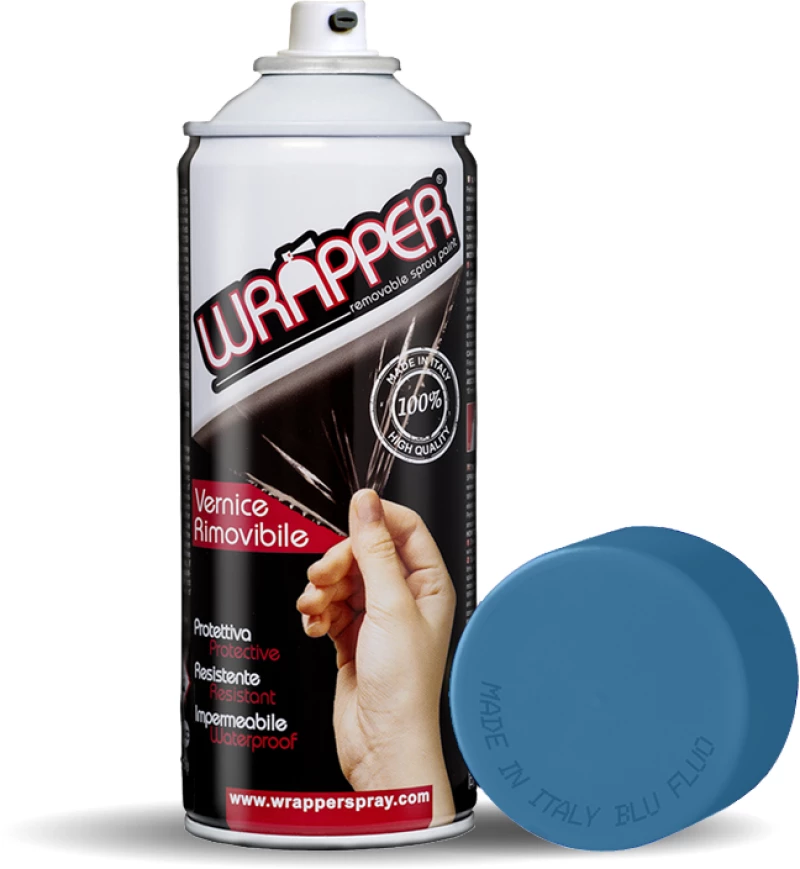 Lampa Φιλμ Σε Σπρευ Wrapper Νεον Colours Μπλε Θαλασσι 400ml – 1 Τεμ. L.wr2411