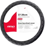 Amio Καλυμμα Τιμονιου 37/39cm Swc-41-m Μαυρο Καπιτονε Amio - 1 Τεμ. 02814/am