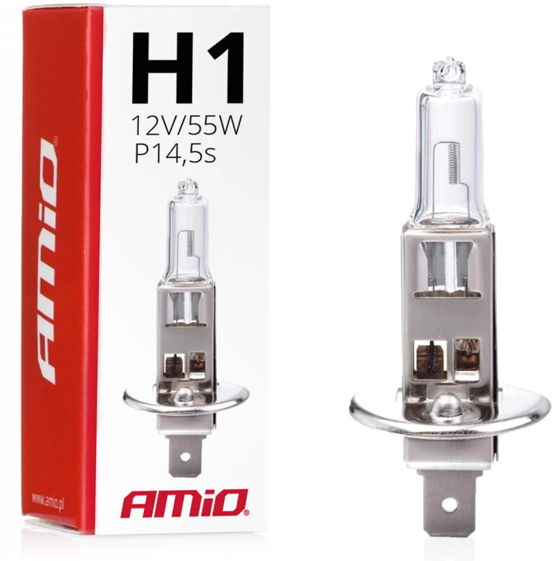 Amio H1 12v 55w P14,5s Lumitec Αλογονου Amio - 1 Τεμ. 01484/am
