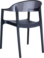 Carmen Black/black Πολυθρονα