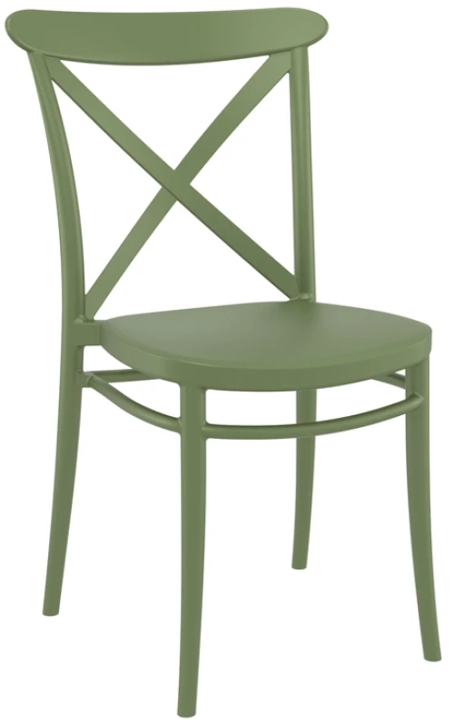 Cross Olive Green Καρεκλα Πολ/νιου
