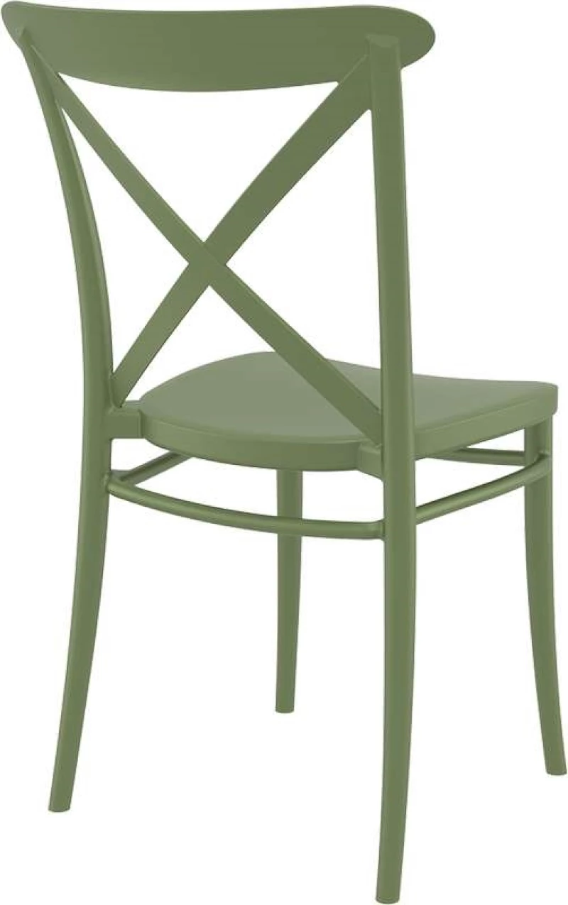 Cross Olive Green Καρεκλα Πολ/νιου