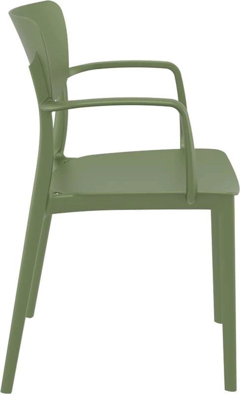 Lisa Olive Green Πολυθρονα Πολ/νιου