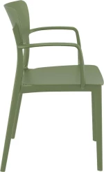 Lisa Olive Green Πολυθρονα Πολ/νιου