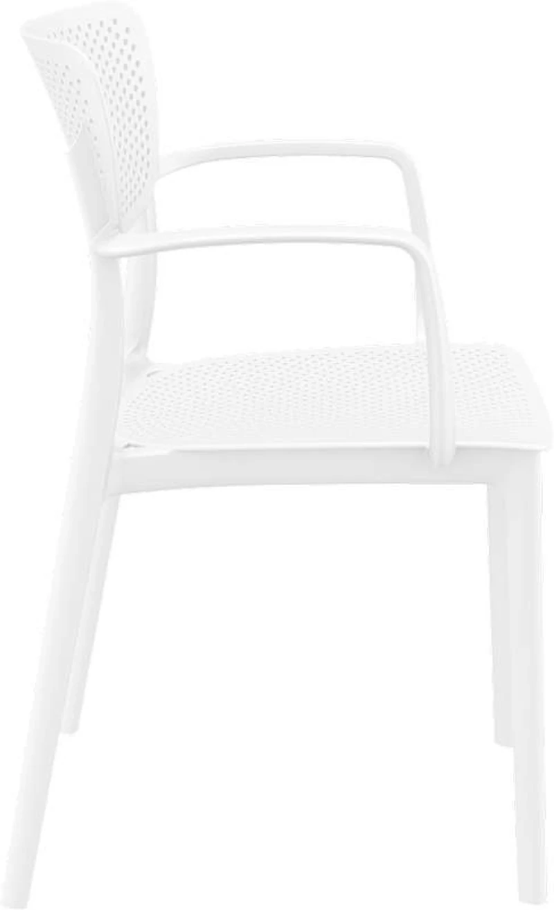 Loft White Πολυθρονα Πολ/νιου