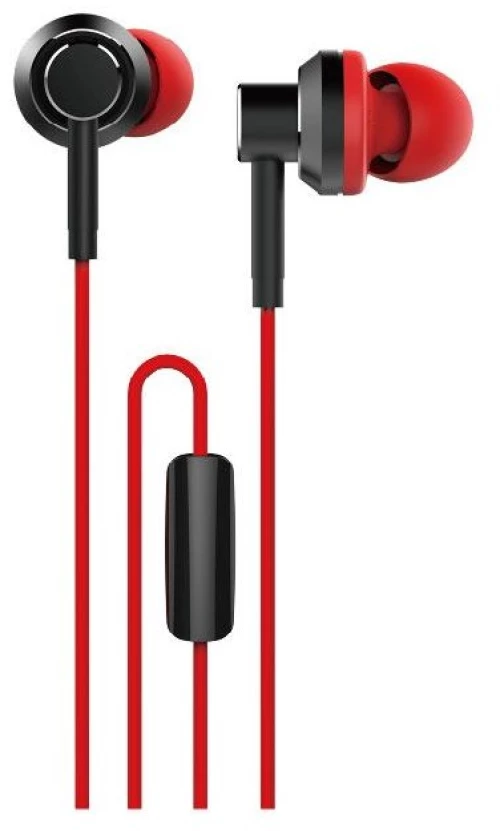 Wesdar R8 In-ear Metal Earphones Μαυρο-κοκκινο