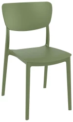 Monna Olive Green Καρεκλα Πολ/νιου
