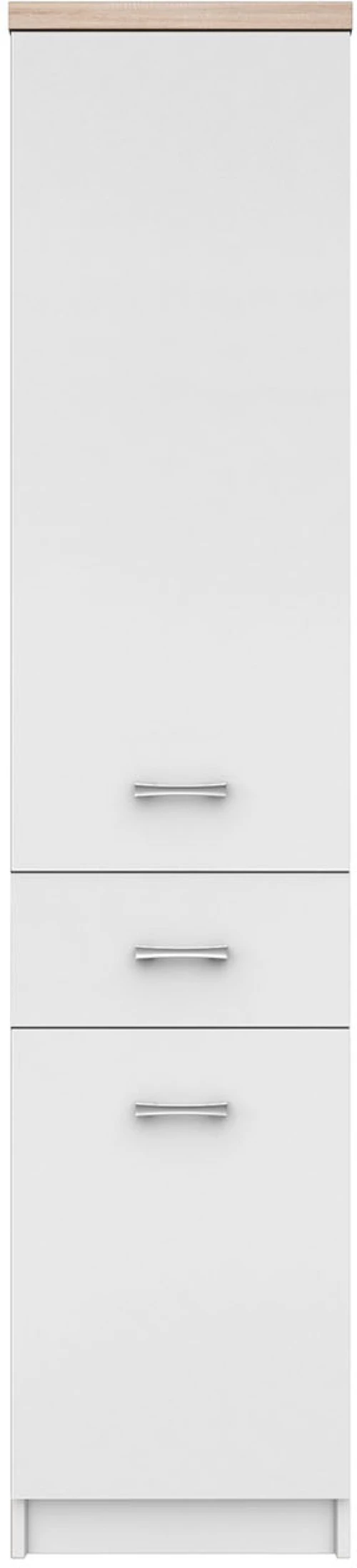 Ντουλάπα Top Mix 40x33x183cm Λευκή-σονόμα