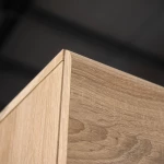 Κρεμαστή Βιτρίνα Δίφυλλη Solo Δεξιά 2w 90x41x136cm Sonoma Wenge