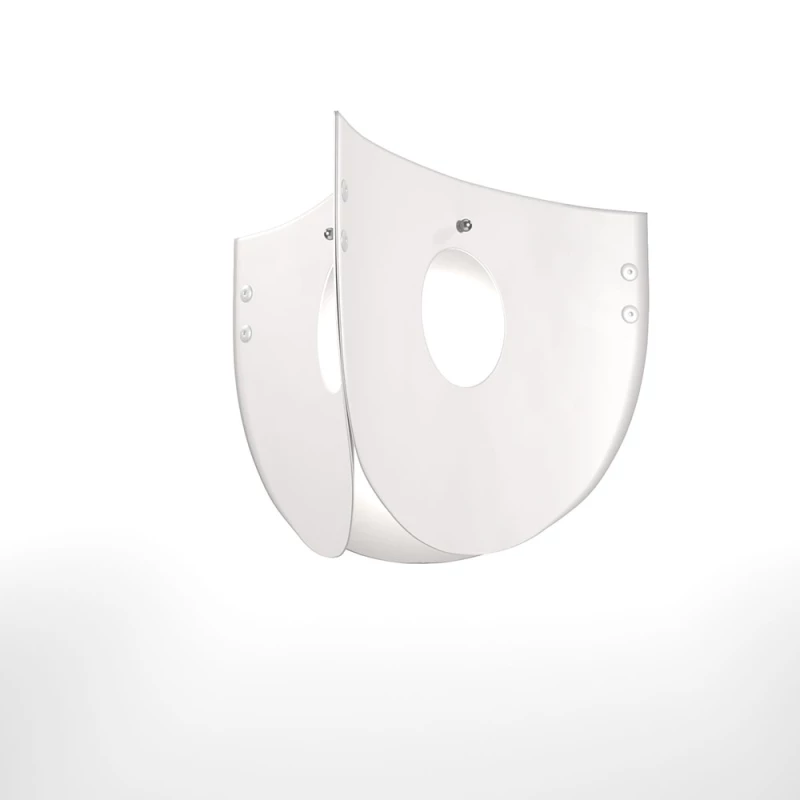 Φωτιστικό Κρεμαστό Chios Μονόφωτο Λευκό (pp+pvc) Ε27 58x58x80cm