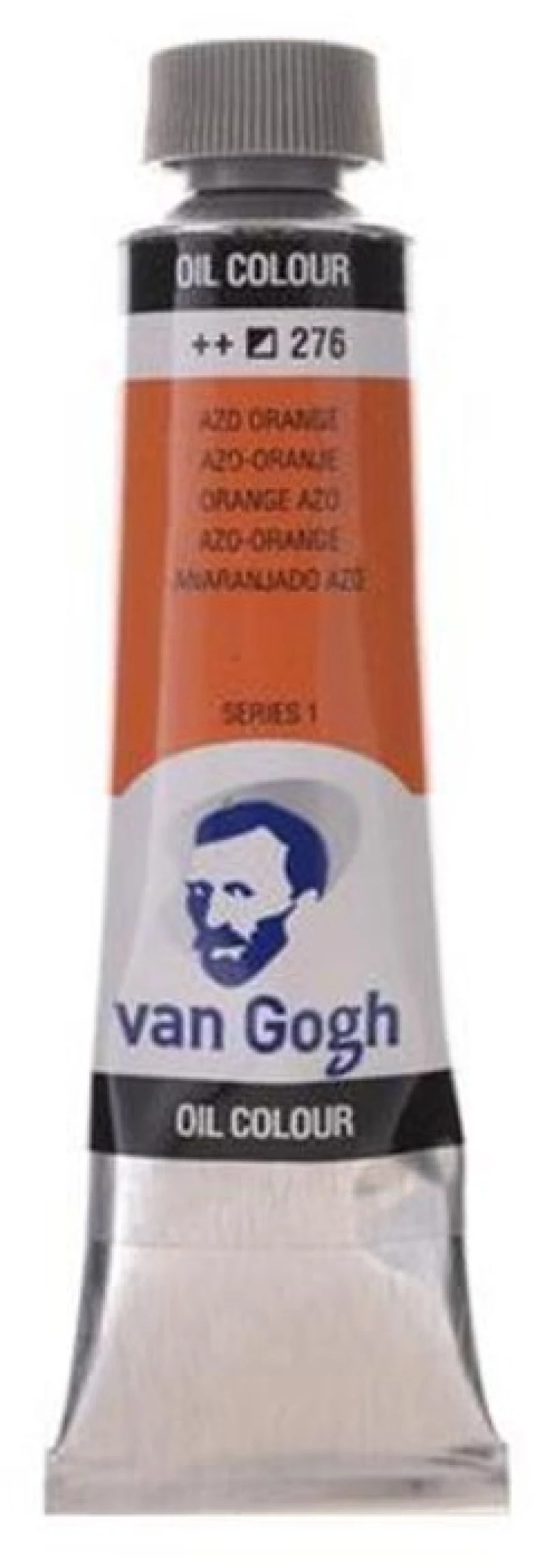 260454 Talens Van Gogh Χρώμα Λαδιού 276 Azo Orange 200ml