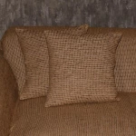 265212 Διακοσμητικο Μαξιλαρι Fylliana `cubes` Μπεζ-καφε 42x42