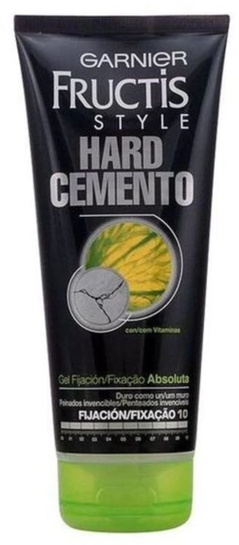 Ισχυρό Τζελ Style Hard Cemento Fructis (200 Ml)