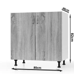 Modest Κάτω Ντουλάπι Σονόμα 80x48x82cm