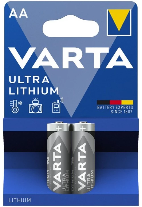 Μπαταρίες Varta Ultra Lithium (2 Τεμάχια)