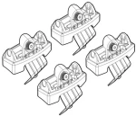 Alfa Romeo Giulietta 4/10+ Kit Ακρα (ποδια) Για Μπαρεσ Nordrive