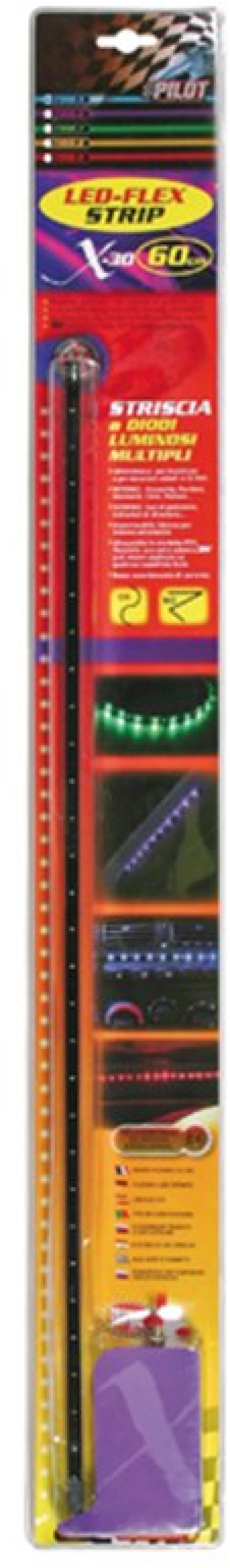 Ταινια Με 30 Led Ευκαμπτη Flex Strip 60 Cm 12v Πρασινο 1τεμ