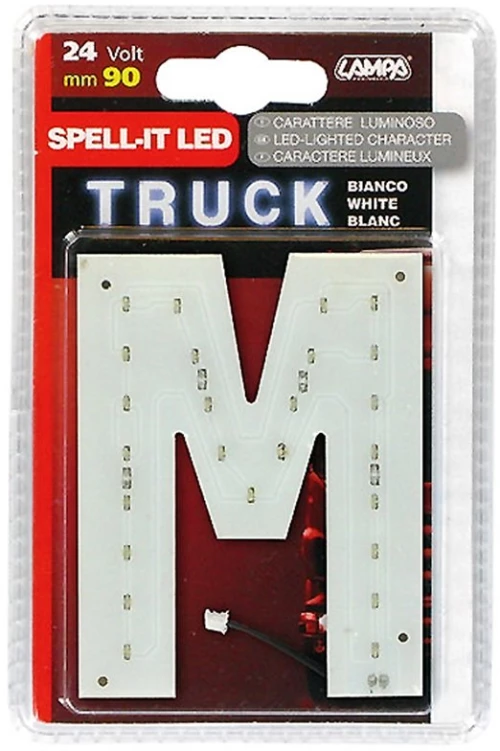Γραμμα Μ Λευκο 24v Led
