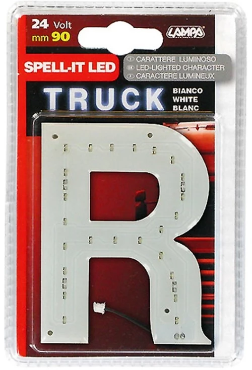 Γραμμα R Λευκο 24v Led