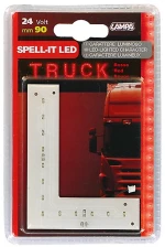 Γραμμα L Κοκκινο 24v Led