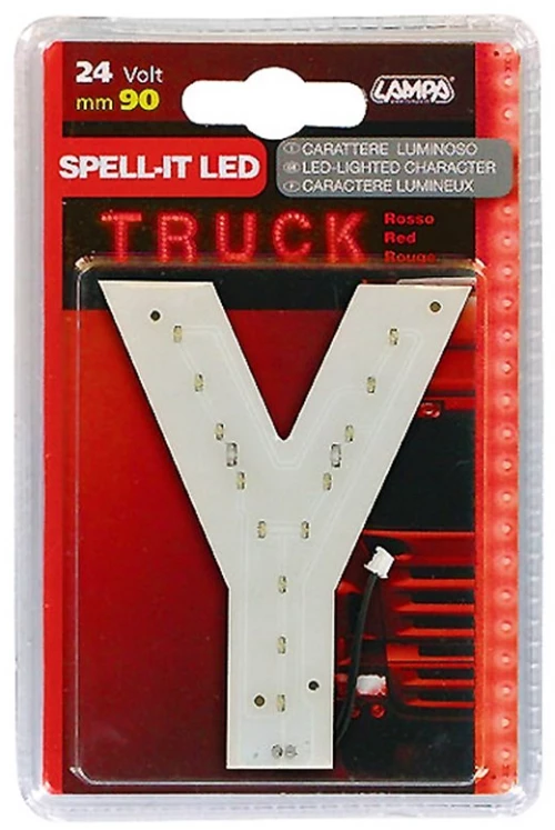Γραμμα Υ Κοκκινο 24v Led