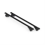 Μπαρεσ Οροφησ Για S/w Rail-top 108cm Μαυρεσ Απο Ατσαλι Με Κλειδι 2τεμ.
