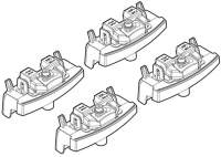 Hyundai I30 Station Wagon 2012+ Kit Ακρα (ποδια) Για Μπαρεσ Nordrive