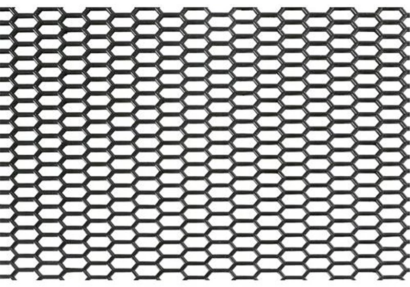 Σίτα Πλαστική - Μαύρη Κυψελωτή Small 8x18mm 120x40cm