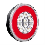 Φωσ Φορτηγου Πισω 12/24v O-led 29led 2χρησεων Στρογγυλο 140mm 1τεμ.