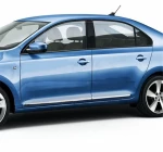Skoda Rapid 4d 2012+ Προστατευτικη Φασα Πορτασ Πλαστικο Χρωμιο 8τεμ.