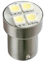 P21w 24v Ba15s 15lm Hyper-led12 Πορτοκαλι (μονοπολικο) Blister 1τεμ.