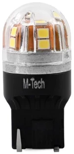 W21w T20 12/24v W3x16d 3,2w 15xsmd Led Λευκο Can-bus M-tech 1τεμ.