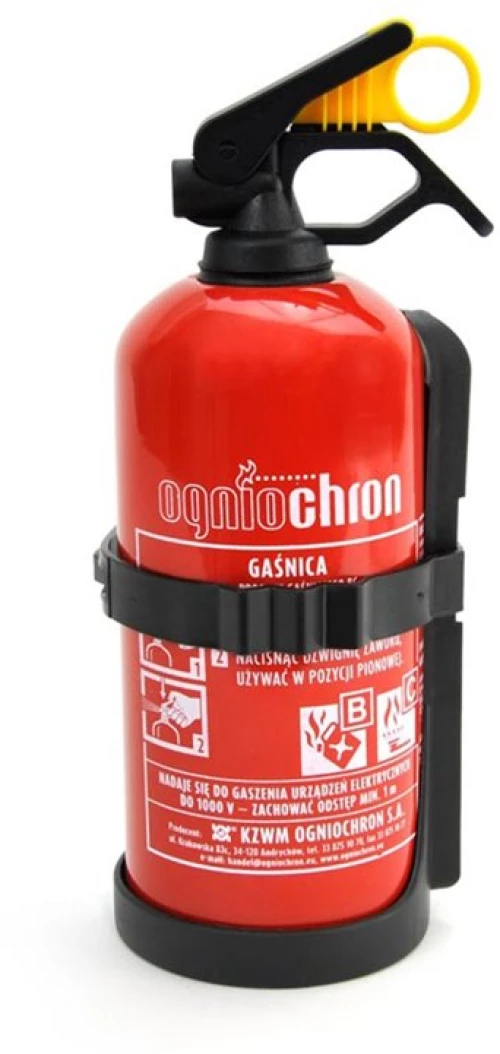 Πυροσβεστηρασ Ξηρασ Σκονησ Bc 1kg (βαση/πλαστικη Λαβη) Amio - 1 Τεμ.