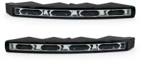 Φωτα Ημερασ Drl 12/24v 12w 8led(1,5w Ana Led) 1200lm 170x22x60mm 2τεμ