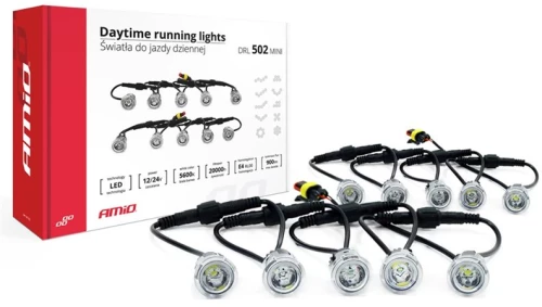 Φωτα Ημερασ Drl 12/24v 10,56w 10 Smd Led 900lm 23x23x20mm 2τεμ