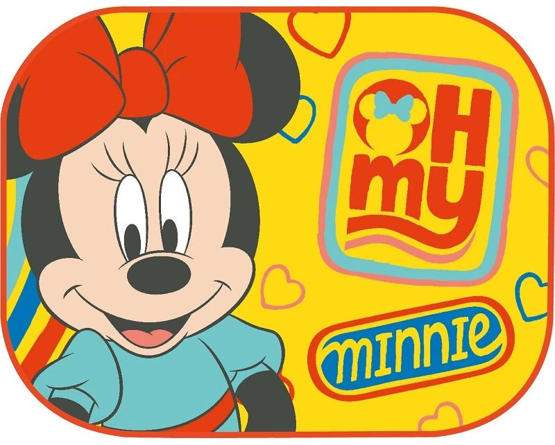 Ηλιοπροστασιεσ Πλαινεσ Minnie & Mickey Με Βεντουζα (44x35cm) Amio - 2tem