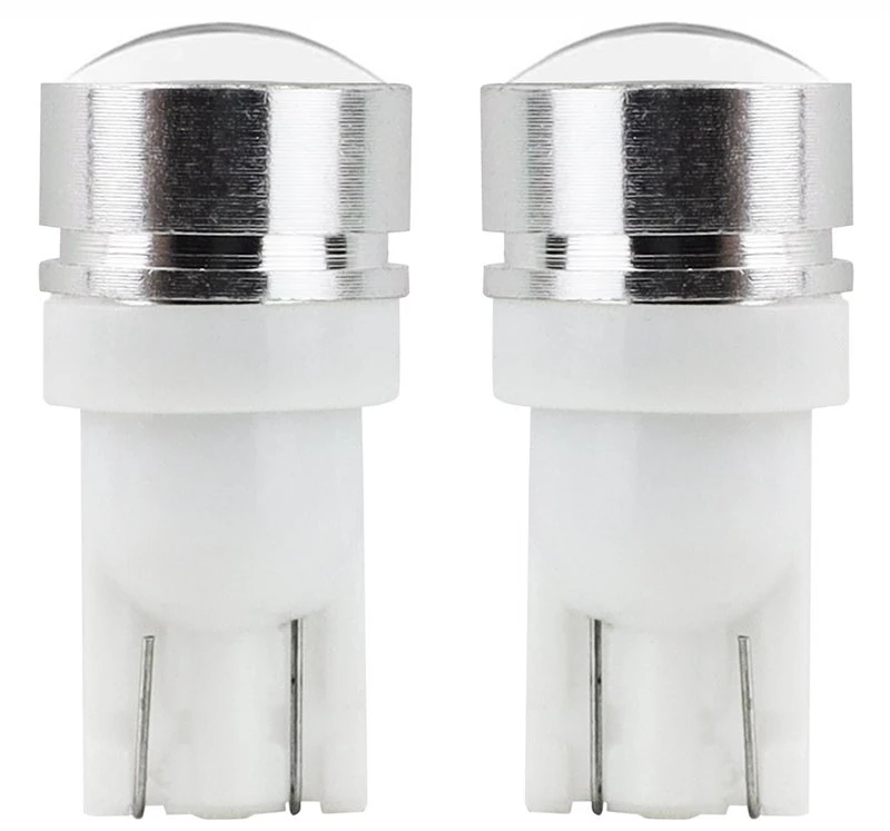 T10 12v W2,1x9,5d Λευκο 5.600k 1smd Hp(καρφωτο) Amio - 2 Τεμ.