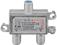 Goobay Sat-tv Combiner 67054, 0.15 Mhz - 2400mhz, 100db
