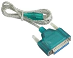 Powertech Καλώδιο Usb 2.0 Σε Rs232 25pin (f), Copper, 1.5m
