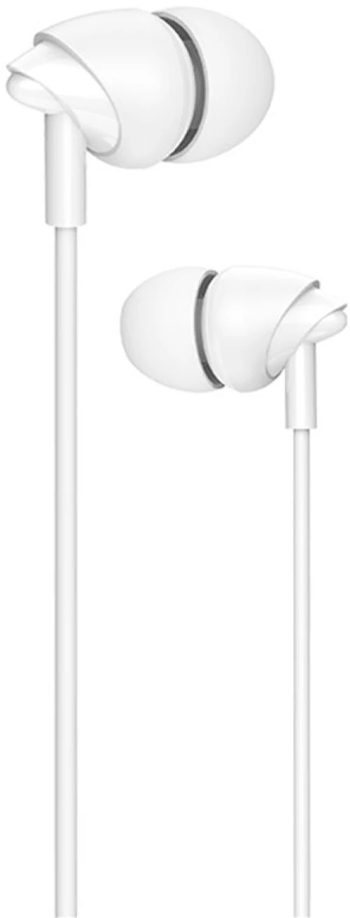 Usams Earphones Με Μικρόφωνο Ep-39, 10mm, 3.5mm, 1.2m, Λευκά