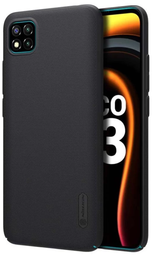 Nillkin Θήκη Super Frost Shield Για Xiaomi Poco C3, Μαύρη