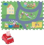 Χαλάκι Παζλ Megamat Με Όχημα Peppa Pig - Giochi Preziosi