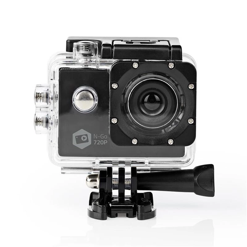 Nedis Acam11bk Action Cam Hd 720p Waterproof Case