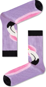 Vtex Socks Γυναικείες Κάλτσες Μωβ Φλαμινγκο