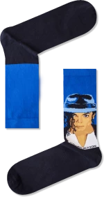 Vtex Socks Ανδρικές κάλτσες μπλε Michael Jackson