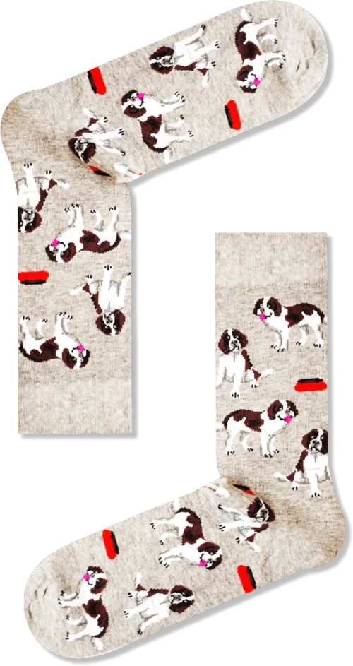 Vtex Socks Ανδρικές κάλτσες σκύλος Αγίου Βερνάρδου