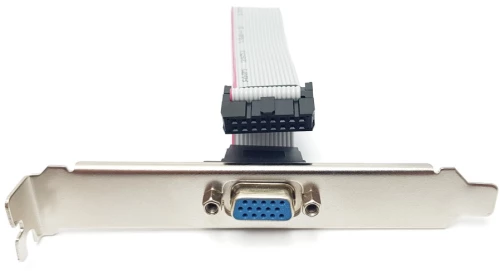POWERTECH αντάπτορας DB15 αρσενικό σε 16PIN flat καλώδιο SLOT-002
